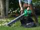 RIBIMEX PRBAT20-ASBSB Battery-powered Leaf Blower - Garden Vacuum 40 V - WITHOUT BATTERY AND CHARGER