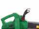 RIBIMEX PRBAT20-ASBSB Battery-powered Leaf Blower - Garden Vacuum 40 V - WITHOUT BATTERY AND CHARGER