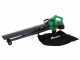 RIBIMEX PRBAT20-ASBSB Battery-powered Leaf Blower - Garden Vacuum 40 V - WITHOUT BATTERY AND CHARGER
