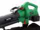 RIBIMEX PRBAT20-ASBSB Battery-powered Leaf Blower - Garden Vacuum 40 V - WITHOUT BATTERY AND CHARGER