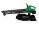 RIBIMEX PRBAT20-ASBSB Battery-powered Leaf Blower - Garden Vacuum 40 V - WITHOUT BATTERY AND CHARGER