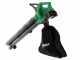 RIBIMEX PRBAT20-ASBSB Battery-powered Leaf Blower - Garden Vacuum 40 V - WITHOUT BATTERY AND CHARGER