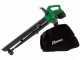 RIBIMEX PRBAT20-ASBSB Battery-powered Leaf Blower - Garden Vacuum 40 V - WITHOUT BATTERY AND CHARGER