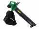 RIBIMEX PRBAT20-ASBSB Battery-powered Leaf Blower - Garden Vacuum 40 V - WITHOUT BATTERY AND CHARGER