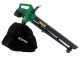 RIBIMEX PRBAT20-ASBSB Battery-powered Leaf Blower - Garden Vacuum 40 V - WITHOUT BATTERY AND CHARGER