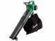 RIBIMEX PRBAT20-ASBSB Battery-powered Leaf Blower - Garden Vacuum 40 V - 2 Batteries 20 V 4Ah