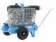 Campagnola MC 548 Petrol Engine-driven Air Compressor with 7 Hp Petrol Engine