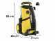 Lavorwash Cold Water Pressure Washer Lavor LVR4 150 Digit - Max 150 bar