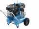 Campagnola MC 658 7Hp Petrol Engine-driven Air Compressor KIT + 2 Tuono Evo Pneumatic Olive Harvesters