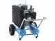 Campagnola MC 658 7Hp Petrol Engine-driven Air Compressor KIT + 2 Tuono Evo Pneumatic Olive Harvesters