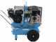 Campagnola MC 658 7Hp Petrol Engine-driven Air Compressor KIT + 2 Tuono Evo Pneumatic Olive Harvesters