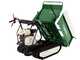 GreenBay EXPANDER 500 HONDA GX200 Tracked Power Barrow - Extendable body - 500 kg Load capacity
