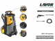 LAVOR LVR5 140 Pressure Washer -  6.50 L/min max flow rate - 2000W