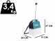 Makita DUS054Z - Battery-powered Backpack Sprayer Pump - WITHOUT BATTERY AND CHARGER
