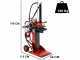 Ceccato Olindo BULL SPLE13-650TC - Electric log splitter - Vertical