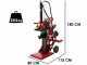 Ceccato BULL SPLT16TC-650 16 Tons Tractor-mounted Vertical Log Splitter - 650 mm Piston Stroke