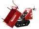 CECCATO CINGOLONE Tracked Power Barrow - Extendable body - 350 kg Load capacity