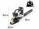 BlackStone LCS 58-20 - Petrol Cutting Chainsaw - 50 cm Blade