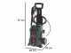BOSCH UniversalAquatak 130 Cold Water Pressure Washer - 130 bar max.