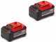 TURBO Einhell GE-LB 36/210 Li E Battery-powered Leaf Blower - 2x 18V 5.2Ah