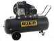 Nuair B3800B/4CT/200 Tech-Pro - Belt driven electric air compressor