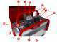 AgriEuro Top-Line CARGO J 10000 HED 4.0 Tracked Power Barrow with Joystick - Honda GXe630