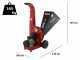 Ceccato Triton Big - Professional Three-Phase garden Shredder - With disc and hammers