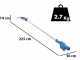 Paterlini OLIVELOX BA 3 Electric Olive Harvester - 12 V - from 2 to 3 Metres