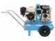 Campagnola MC 545 Petrol Engine-driven Air Compressor Honda GP160 KIT + 2 Tuono Evo Pneumatic Olive Harvesters + Victory Pneumatic Pruning Shears