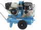 Campagnola MC 545 Petrol Engine-driven Air Compressor Honda GP160 KIT + 2 Tuono Evo Pneumatic Olive Harvesters + Victory Pneumatic Pruning Shears