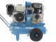 Campagnola MC 545 Petrol Engine-driven Air Compressor Honda GP160 KIT + 2 Tuono Evo Pneumatic Olive Harvesters + Victory Pneumatic Pruning Shears