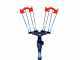 Lisam Thor Electric Battery-powered Olive Harvester - With 8 carbon prongs - Telescopic Pole