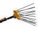 Electric Battery-powered Olive Harvester Lisam Swing - With 8 + 8 carbon prongs - Telescopic Pole
