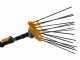 Electric Battery-powered Olive Harvester Lisam Swing - With 8 + 8 carbon prongs - Telescopic Pole
