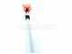 TecnoVIR Olivir - Electric Battery-powered Olive Harvester - 120-200 cm Aluminium Telescopic Pole 