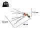 Sbaraglia Volare Carbon - Pneumatic Carbon Olive Harvester - 8 Bar - 1800 bpm