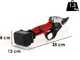 BlueBird PS 22-38 Electric Pruning Shears with built-in battery - 21.6V - 2.5 ah - 38mm Cutting diameter