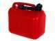 Professional 10 lt plastic fuel tank with flexible spout