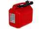 Professional 10 lt plastic fuel tank with flexible spout