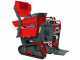 AgriEuro Top-Line CARGO J 10000 HED 4.0 Tracked Power Barrow with Joystick - Honda GXe630 - with Loading Bucket