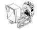 AgriEuro Top-Line CARGO L 10000 HEDT 4.0 Tracked Power Barrow - Honda GXe630 - with Loading Bucket