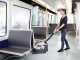 Nilfisk SC 250 - Cordless 3-in-1 cordless floor washer: washes, dries and vacuums