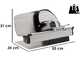 BERKEL Home Line Plus 250 Black - Meat Slicer with 250 mm blade