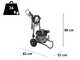 AgriEuro Top-Line CXD 10/220 Petrol Pressure Washer - Loncin G200F engine