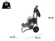 AgriEuro Top-Line EWD-K 15/310 Petrol Pressure Washer &ndash; Honda GX 390 Engine