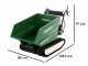 GreenBay Tipper 500 Dumper Tracked Power Barrow- Honda GP160 Engine