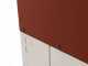 Fontana Mangiafuoco Rosso - Outdoor Wood-fired Oven with Cart