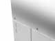 Fontana Mangiafuoco INOX - Outdoor Wood-fired Oven with Cart