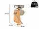 Schnitzer Country - Beechwood Manual Flour Stone Mill