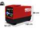 MOSA GE SX-9000 KDM - 8.3 kW Diesel Silenced Power Generator - DC 7.5 kW Single-phase + ATS